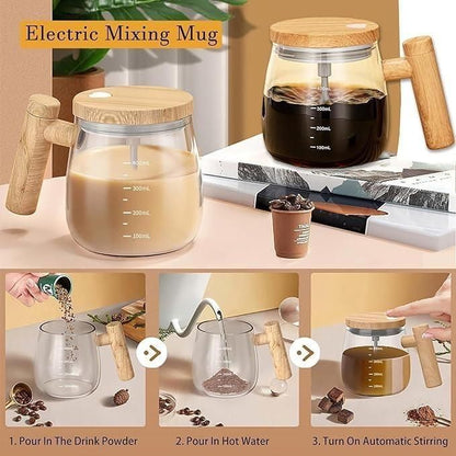 Self Stirring Electric Mixing Cup - Coffee Mug